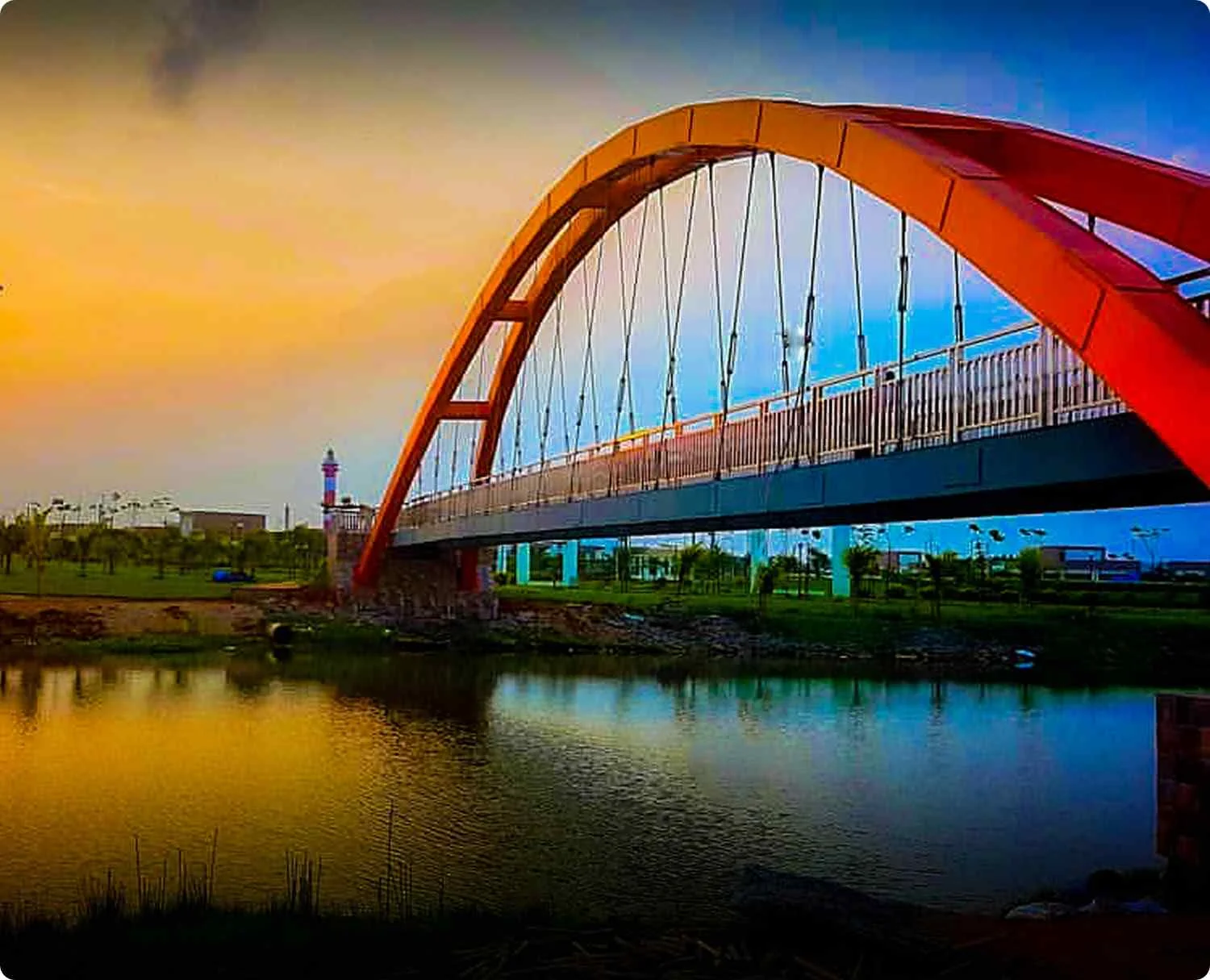 FIRST GLASS DECK BRIDGE OF INDIA